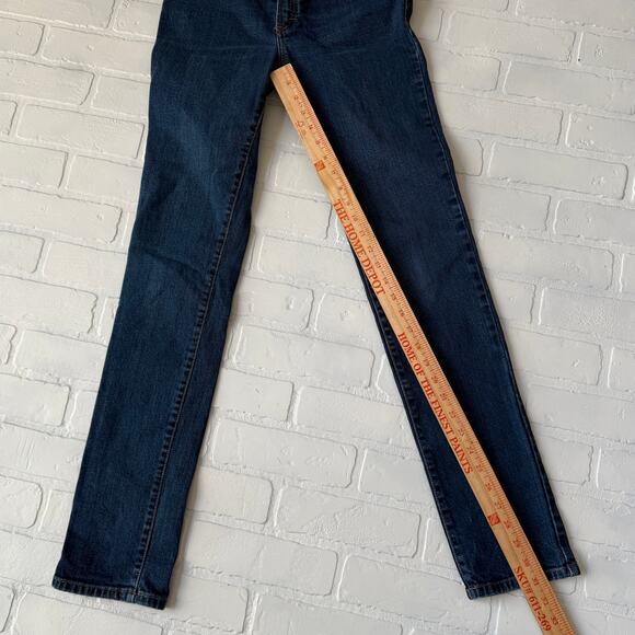 All American Clothing Co Women's Jessica Long Skinny Tall Denim Jeans 30x32 - Picture 3 of 6